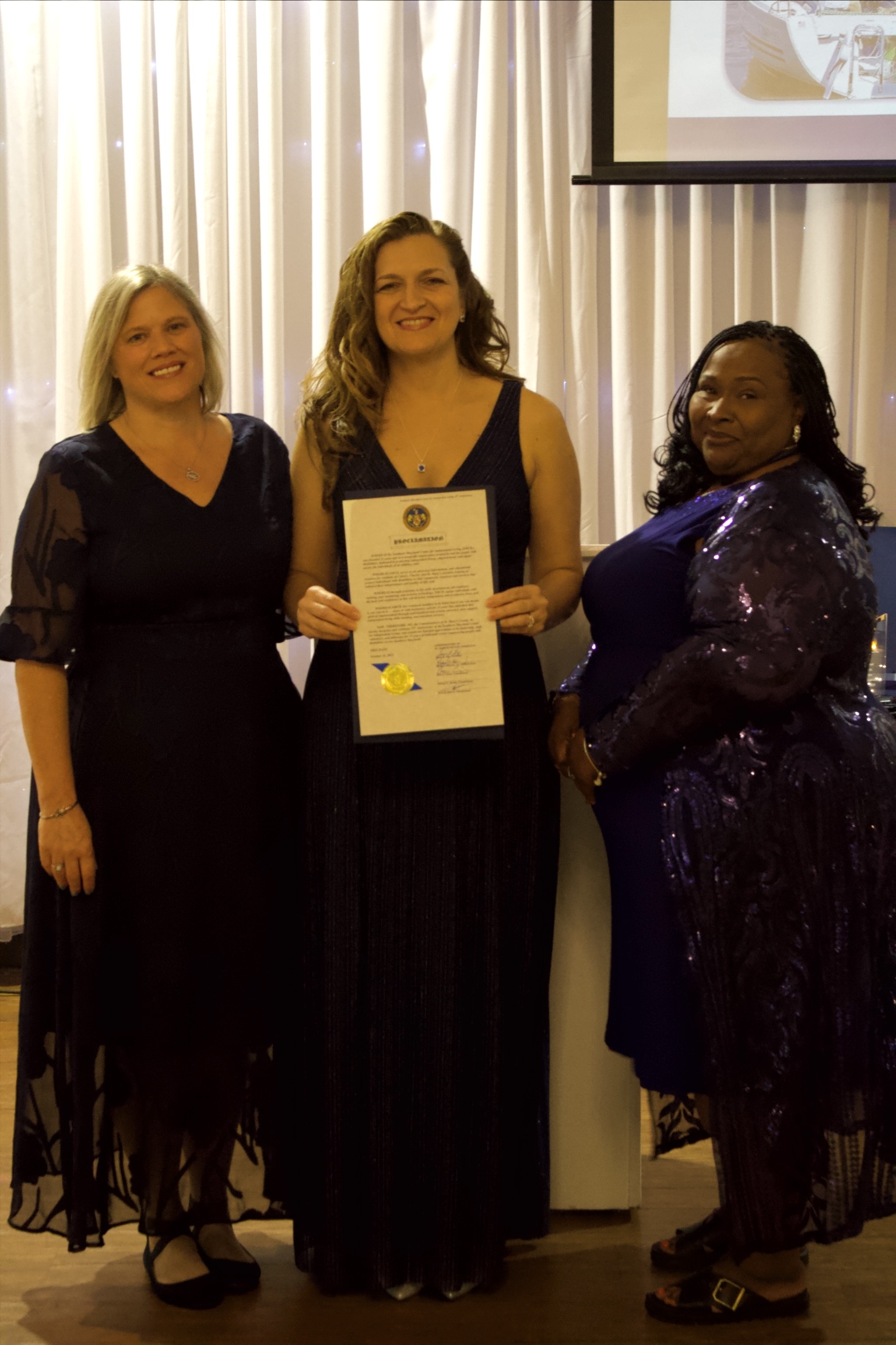 Gala Slideshow - Christi Lidiya and Pam -St. Mary's proclamation