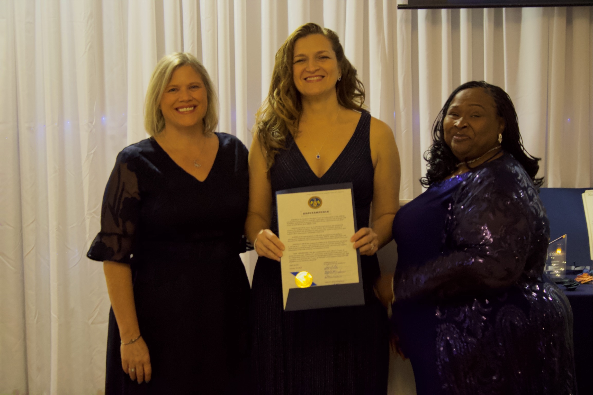 Gala Slideshow - Christi, Lidiya and Pam with SM Proclamation