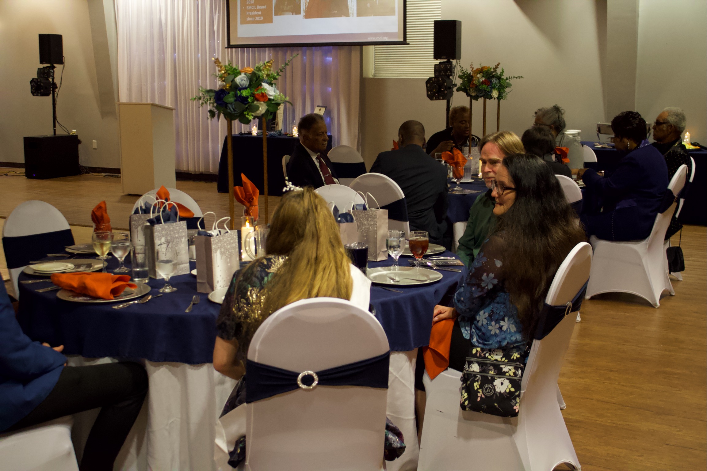 Gala Slideshow - Guests at tables