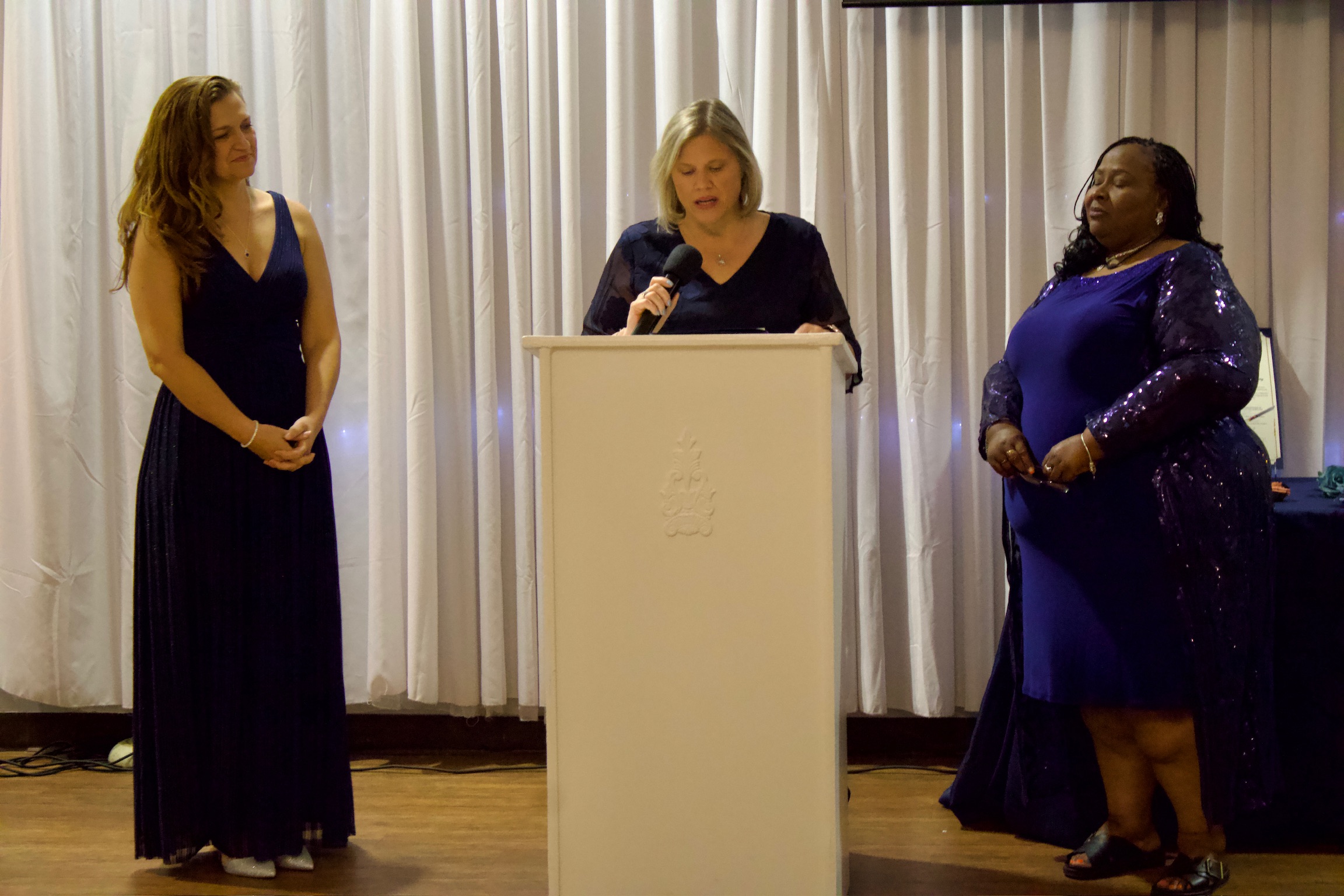 Gala Slideshow - Lidiya, Pam and Christi(speaking)