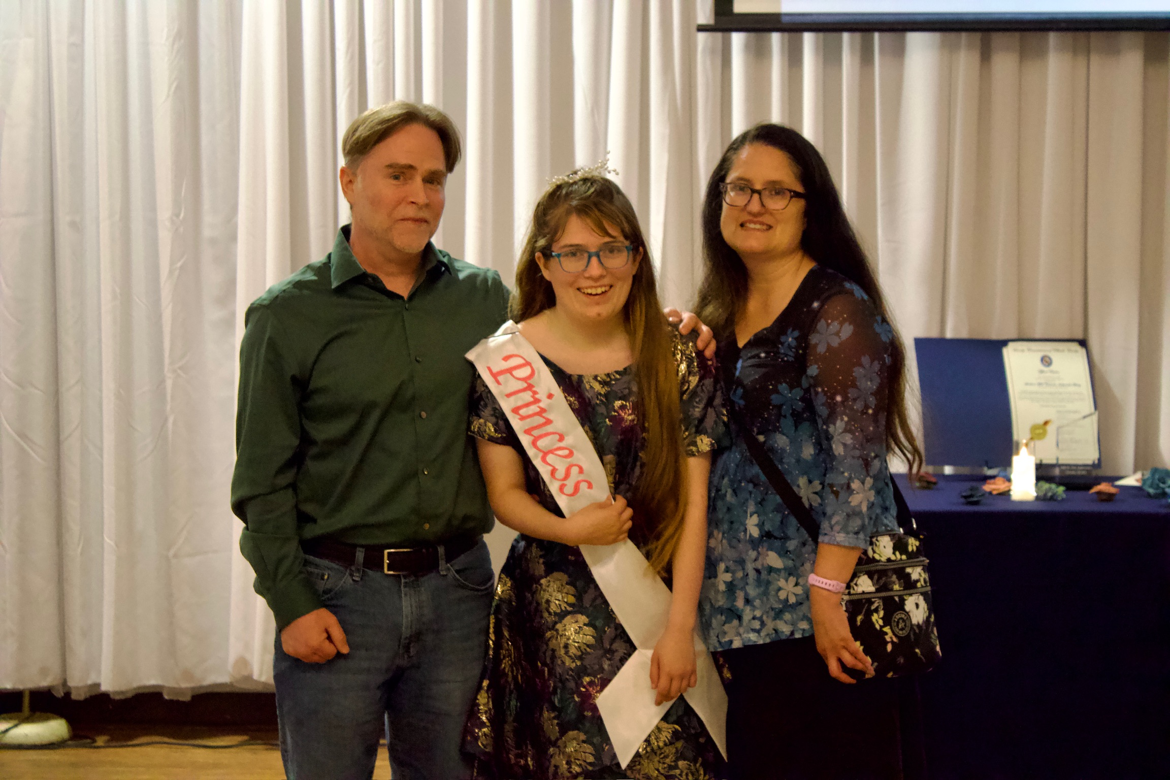 Gala Slideshow - Lily with parents