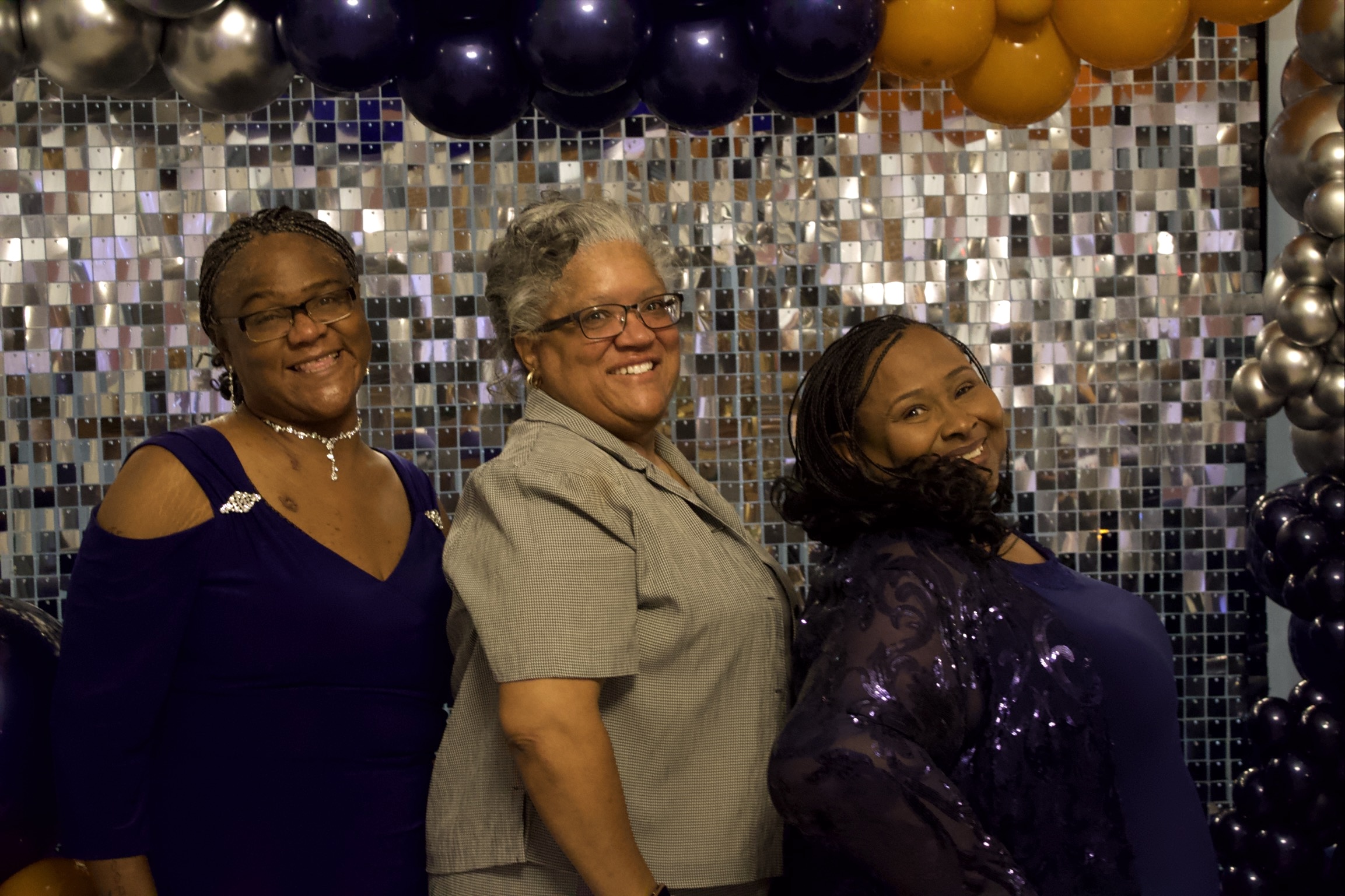 Gala Slideshow - Pam, Takeya, and Ms. Brawner